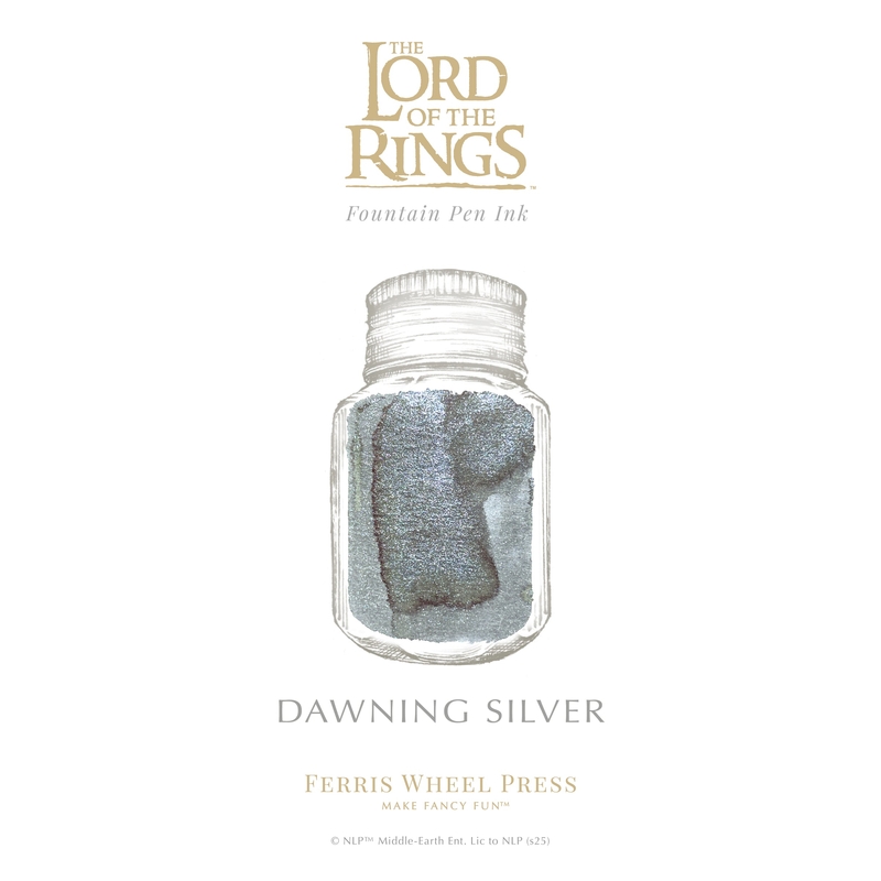 Ferris Wheel Press Ferris Wheel Press x Il Signore degli Anelli Dawning Silver Inchiostro 28 ml