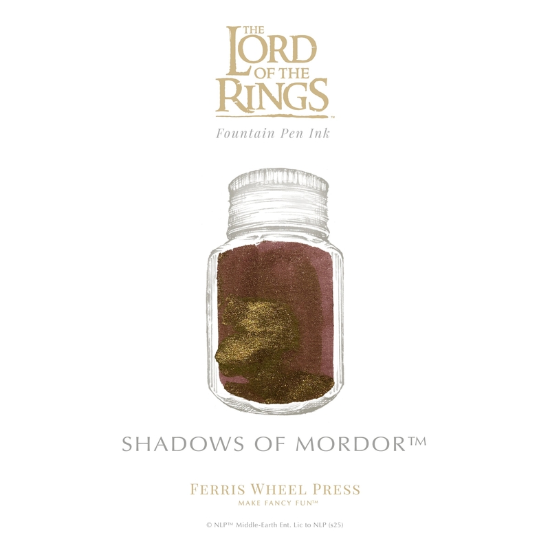 Ferris Wheel Press Ferris Wheel Press x The Lord of The Rings Shadows of Mordor Ink Bottle 28 ml