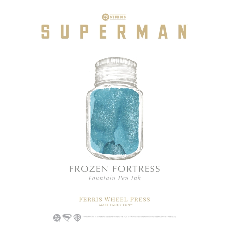 Ferris Wheel Press Ferris Wheel Press x Superman Frozen Fortress Ink Bottle 28 ml