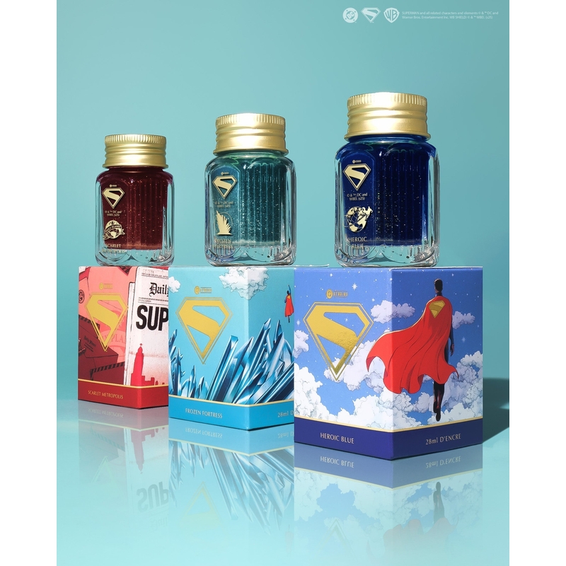 Ferris Wheel Press Ferris Wheel Press x Superman Frozen Fortress Ink Bottle 28 ml