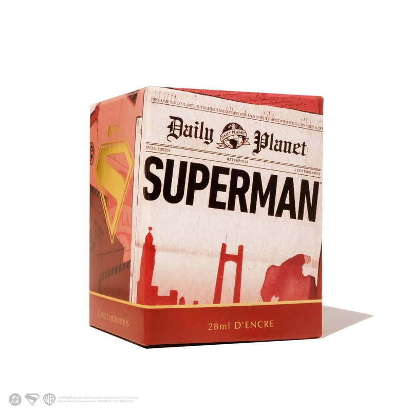 Ferris Wheel Press Ferris Wheel Press x Superman Scarlet Metropolis Ink Bottle 28 ml
