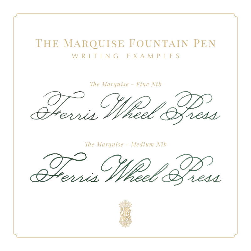 Ferris Wheel Press Ferris Wheel Press x Superman Marquise Set Penna Stilografica e Inchiostro The Voice of Metropolis