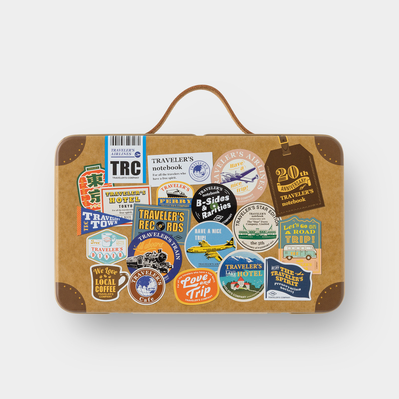 Traveler's Company Traveler's Notebook 20th Anniversary Customization Set