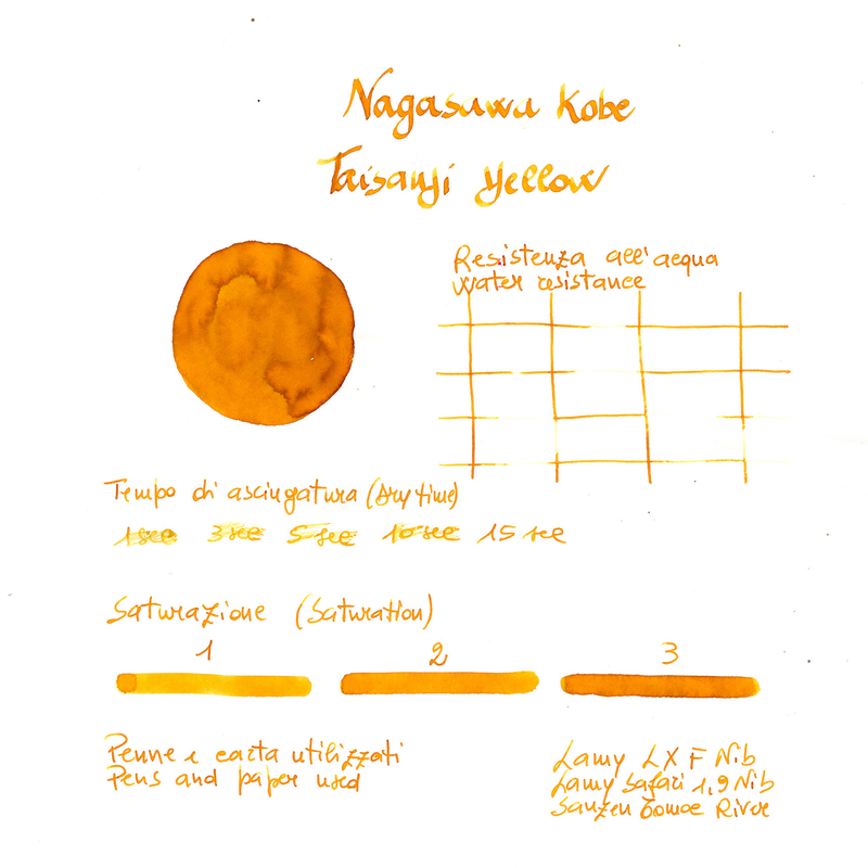 Nagasawa Nagasawa Kobe Monogatari Taisanji Yellow Inchiostro 50 ml