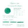 Nagasawa Nagasawa Kobe Monogatari Sumiyosiyamate Jade Green Ink Bottle 50 ml