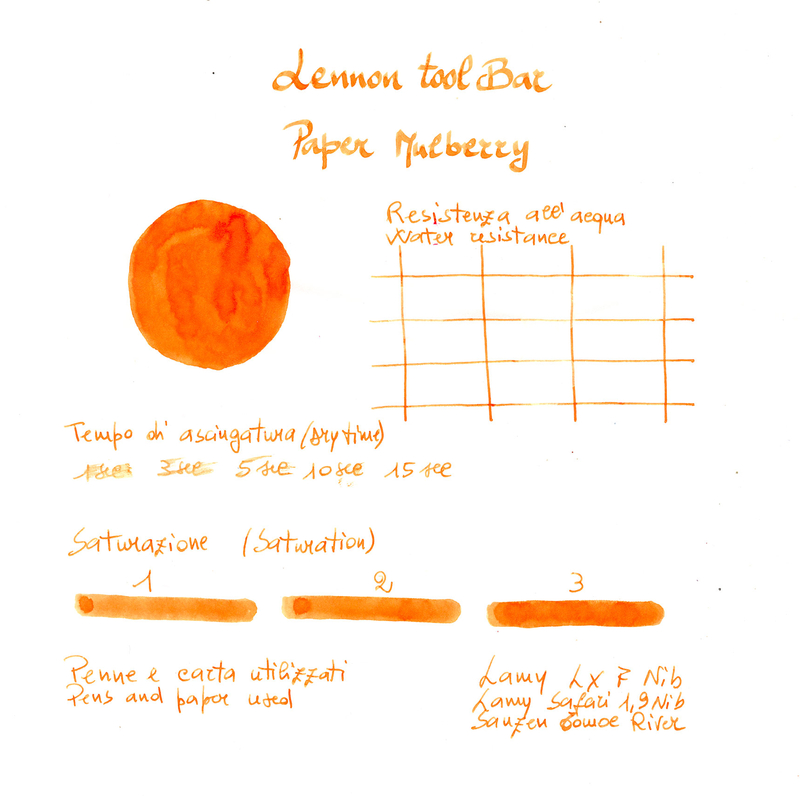 Lennon Tool Bar Lennon Tool Bar 2026 Spring Limited Paper Mulberry Inchiostro 30 ml