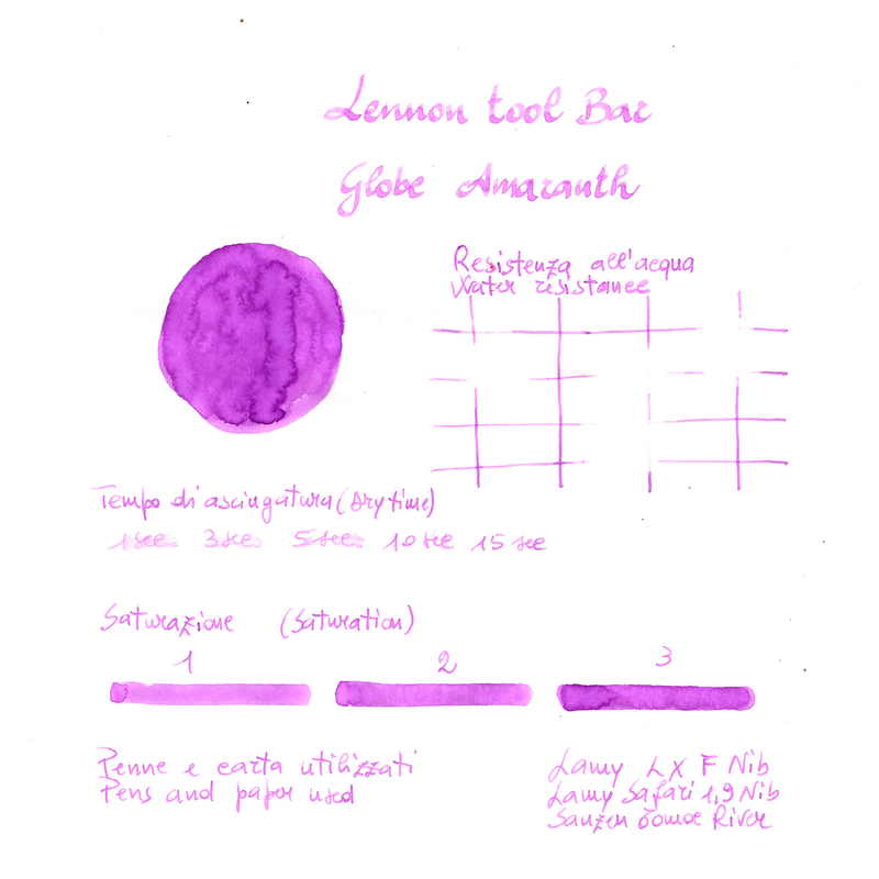 Lennon Tool Bar Lennon Tool Bar 2026 Spring Limited Globe Amaranth Inchiostro 30 ml