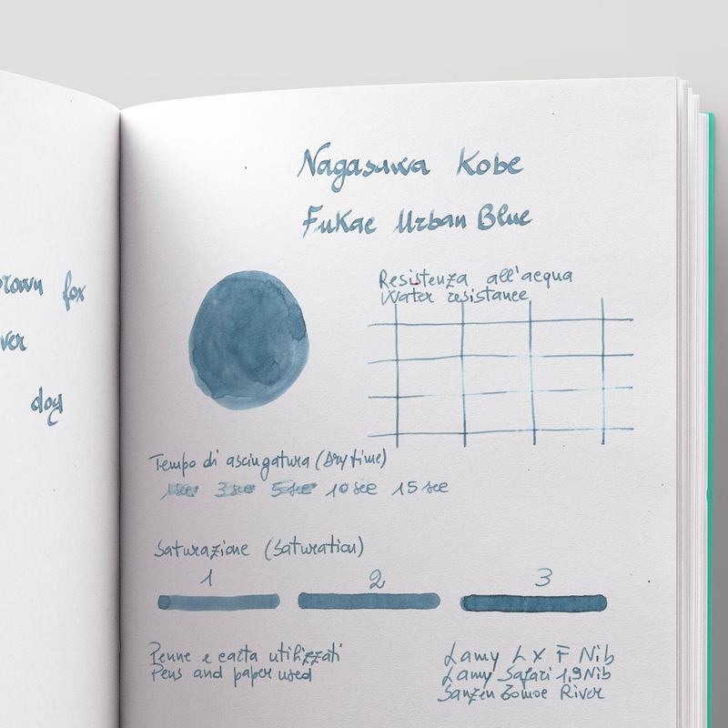 Nagasawa Nagasawa Kobe Monogatari Fukae Urban Blue Ink Bottle 50 ml