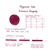 Nagasawa Nagasawa Kobe Monogatari Kikumasa Burgundy Inchiostro 50 ml