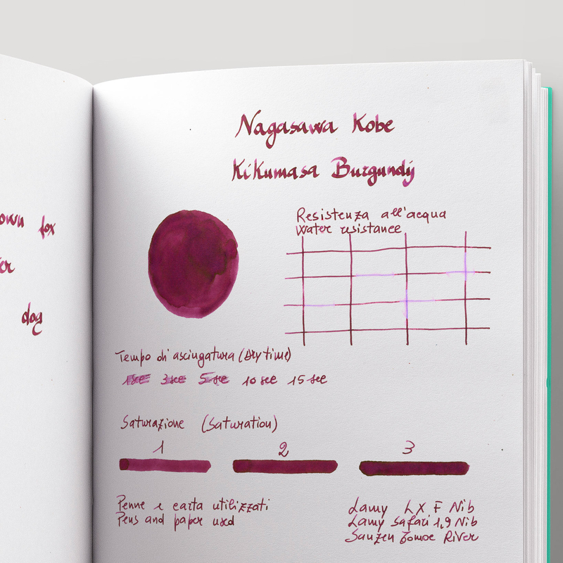 Nagasawa Nagasawa Kobe Monogatari Kikumasa Burgundy Ink Bottle 50 ml