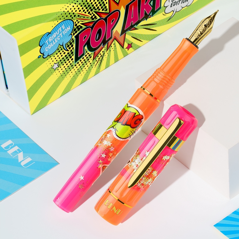 Benu Benu Tribute Pop Art Capsule Fountain Pen WOW!