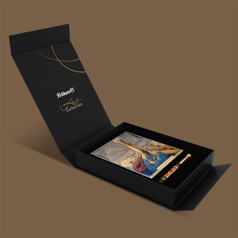 Pelikan Pelikan Souveran M600 Art Collection Penna Stilografica Georg Tippel Edizione Speciale