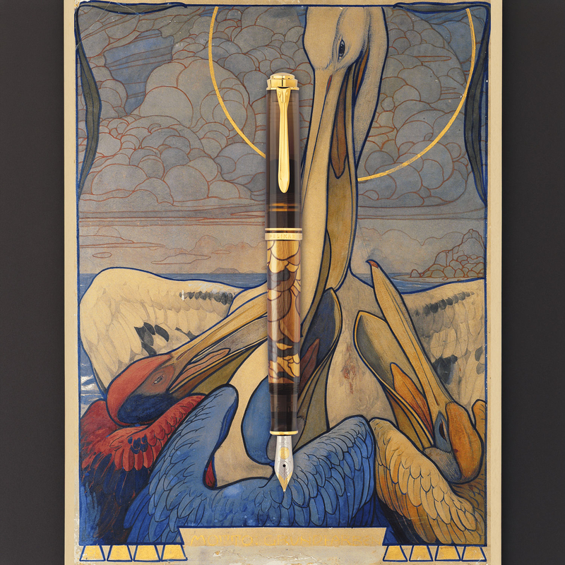 Pelikan Pelikan Souveran M600 Art Collection Penna Stilografica Georg Tippel Edizione Speciale