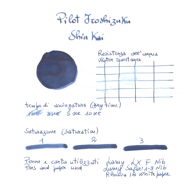 Pilot Iroshizuku Shin-Kai Inchiostro 15 ml