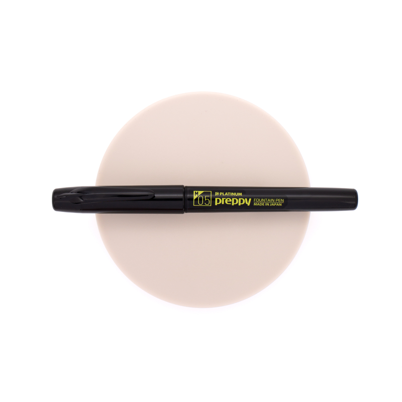 Platinum Platinum Preppy 05 Fountain Pen Black & Yellow Limited Edition