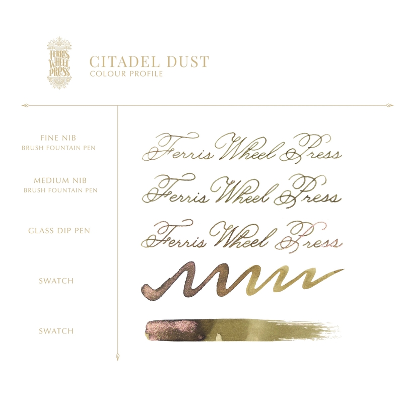 Ferris Wheel Press Ferris Wheel Press Citadel Dust Ink Bottle 10 ml