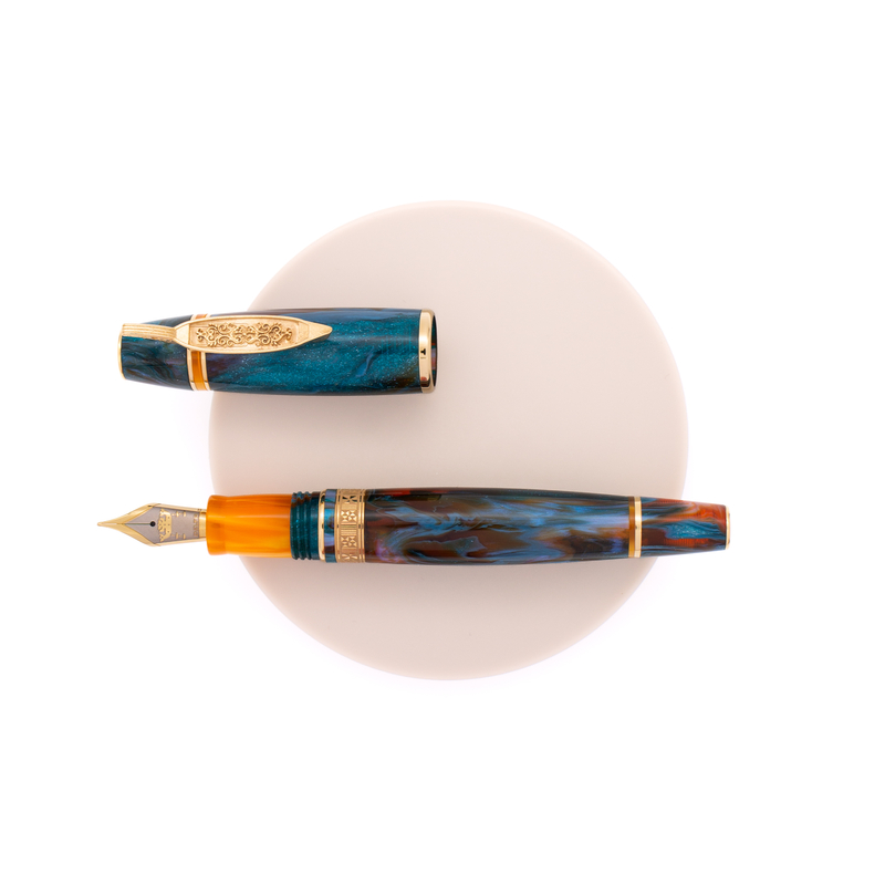 Delta Delta Indigenous People Fountain Pen Bajau Limited Edition 14k