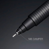 Uni Uni Kuru Toga Metal Mechanical Pencil 0.3 mm Nocturne Black