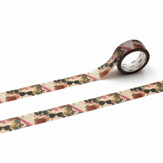 MT Upcycle Washi Tape Fashion Collage