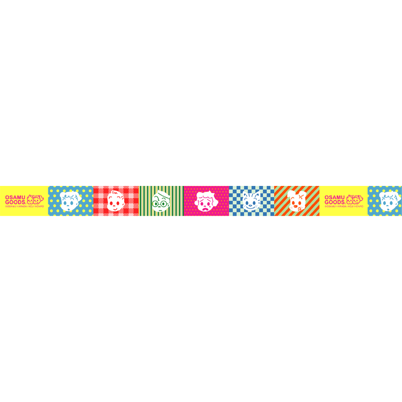 MT Masking Tape MT x OSAMU GOODS Washi Tape Character x Pattern