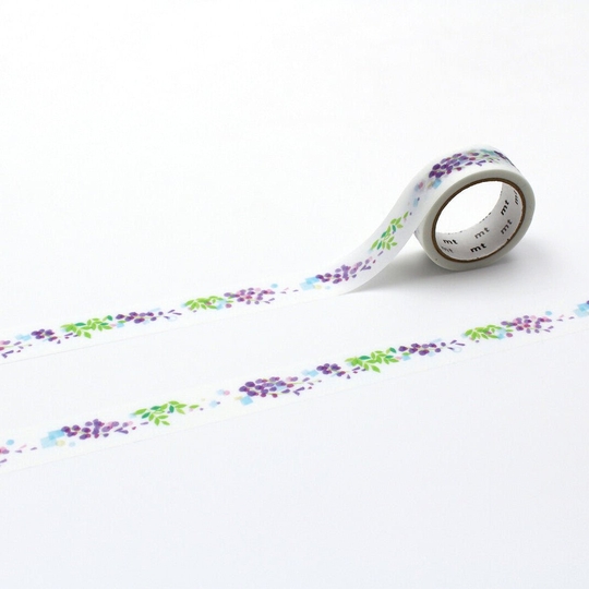 MT JPN Washi Tape Wisteria Flowers & Fragrant Wind Limited Edition
