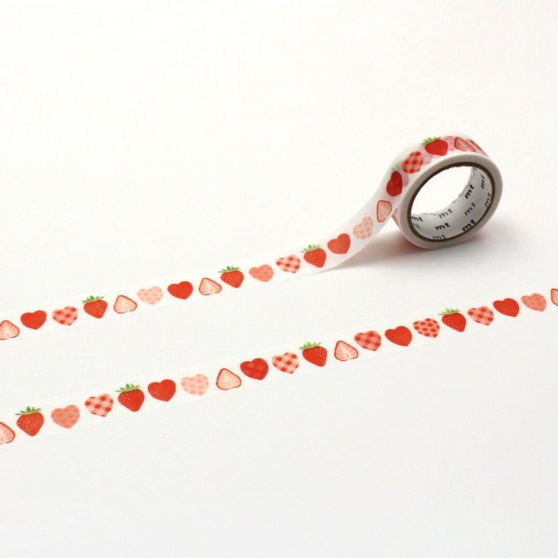 MT Masking Tape MT JPN Washi Tape Strawberry Limited Edition