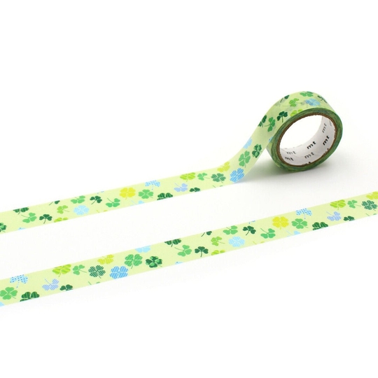 MT JPN Washi Tape Clover Edizione Limitata