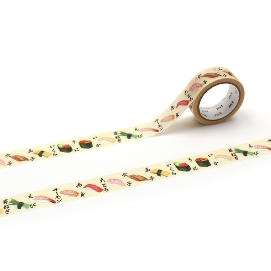 MT JPN Washi Tape Sushi Edizione Limitata