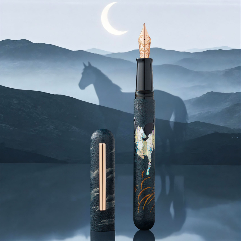 IKKAKU by Nahvalur IKKAKU by Nahvalur Fountain Pen Year of Horse Limited Edition