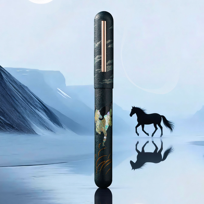 IKKAKU by Nahvalur IKKAKU by Nahvalur Fountain Pen Year of Horse Limited Edition