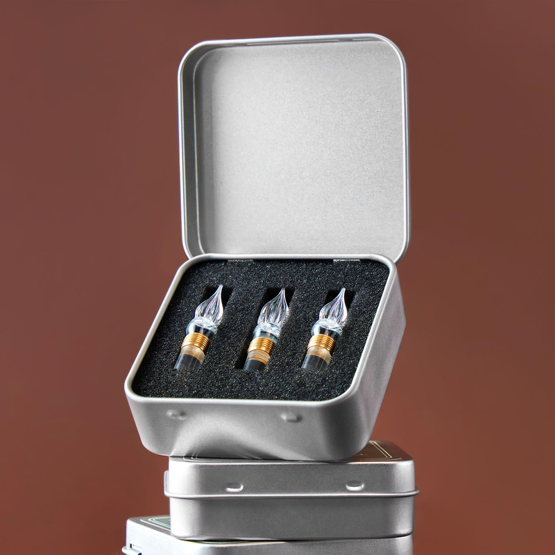 Wearingeul Wearingeul Modular Set of 3 Glass Pen Nibs