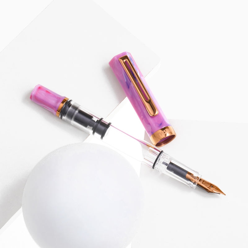 TWSBI Twsbi Eco Penna Stilografica Fluorite Purple & Bronze