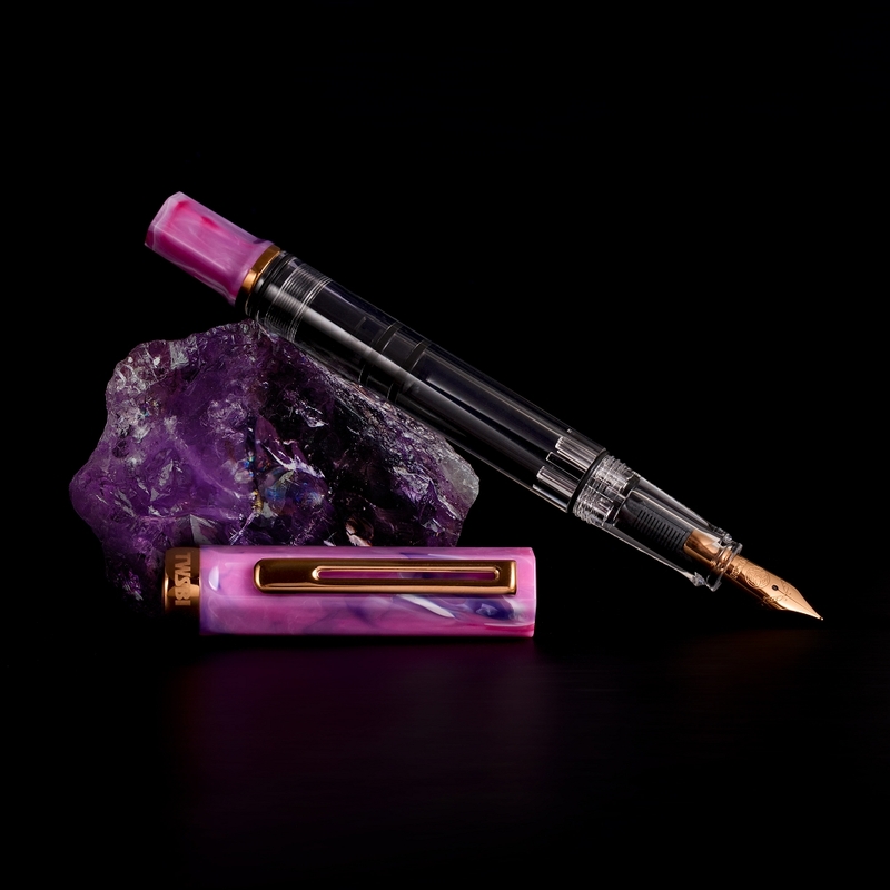 TWSBI Twsbi Eco Penna Stilografica Fluorite Purple & Bronze