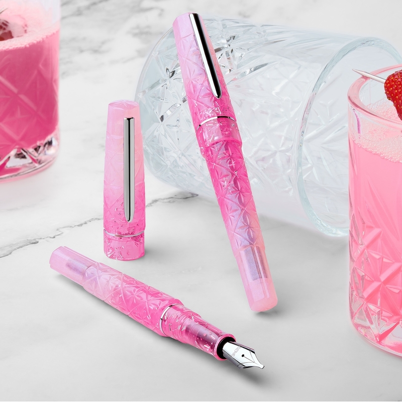 Benu Benu Cocktail Hour Penna Stilografica Pink Lady