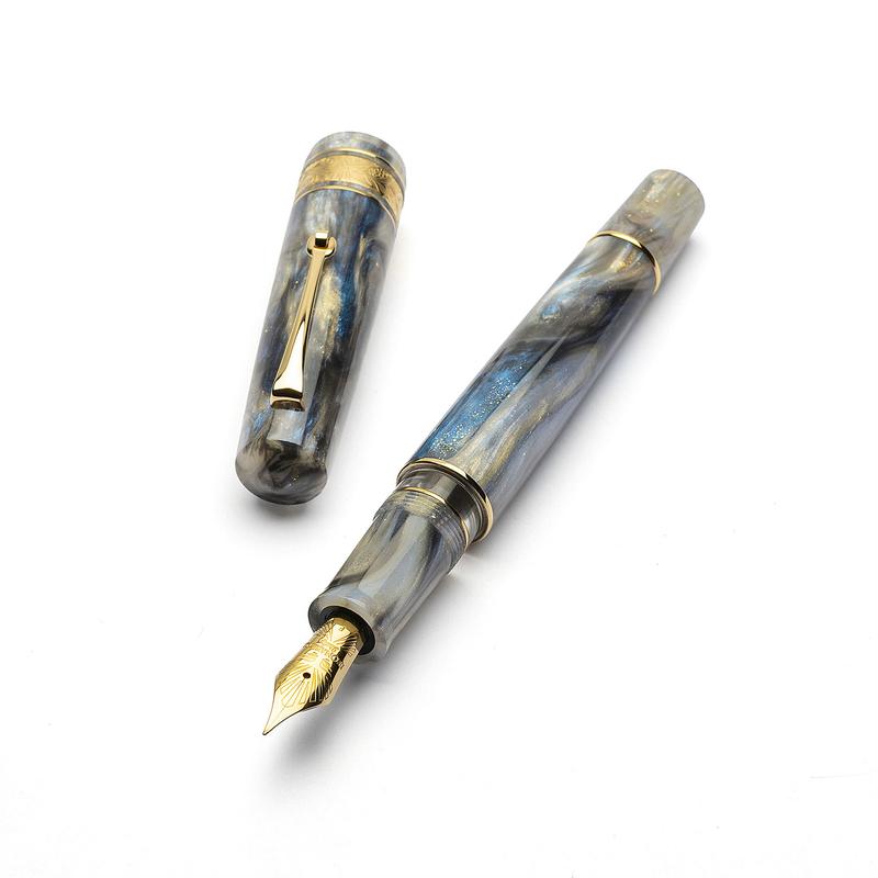 Leonardo Officina Italiana Leonardo Momento Zero Grande 2.0 Penna Stilografica Orchidea Edizione Limitata