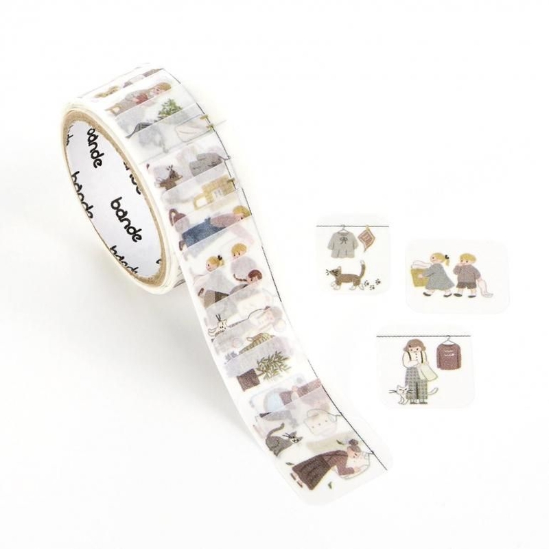 Bande Bande Washi Tape Lavare Insieme: con il Gatto e Me