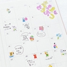 Bande Bande Washi Tape Laundry Together: Carefree Animals