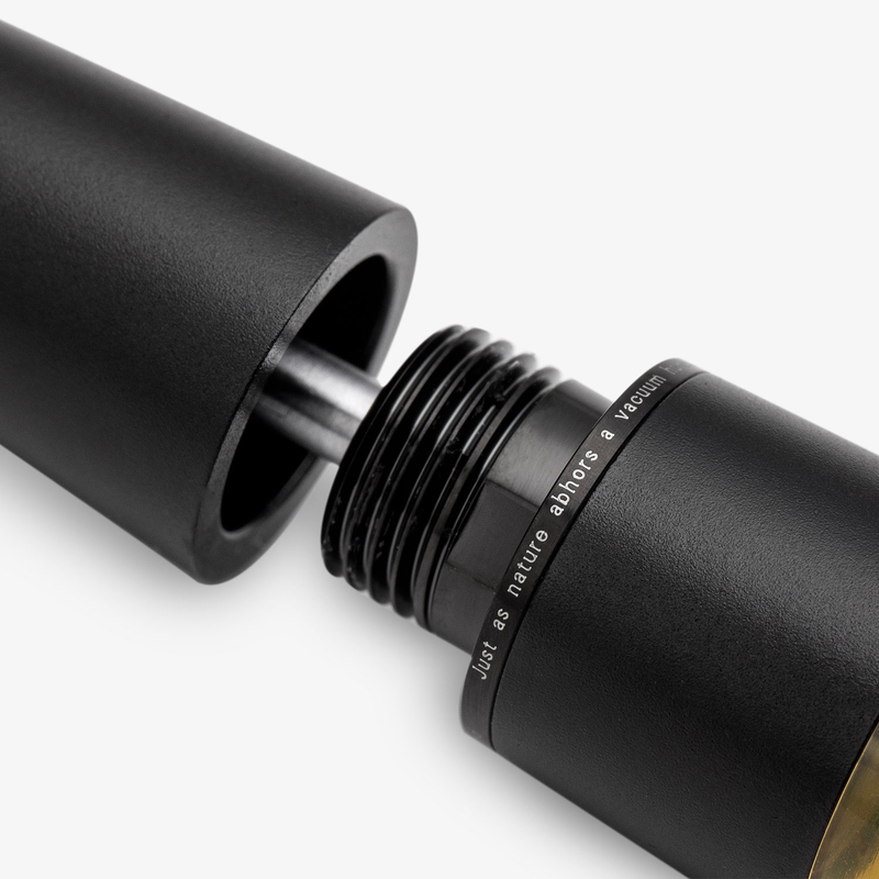 Gravitas Gravitas Vac 2.0 Aluminium Penna Stilografica Nera