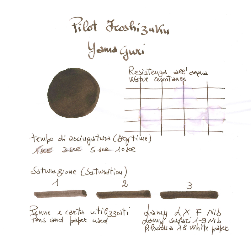 Pilot Iroshizuku Yama-Guri Ink Bottle 50 ml