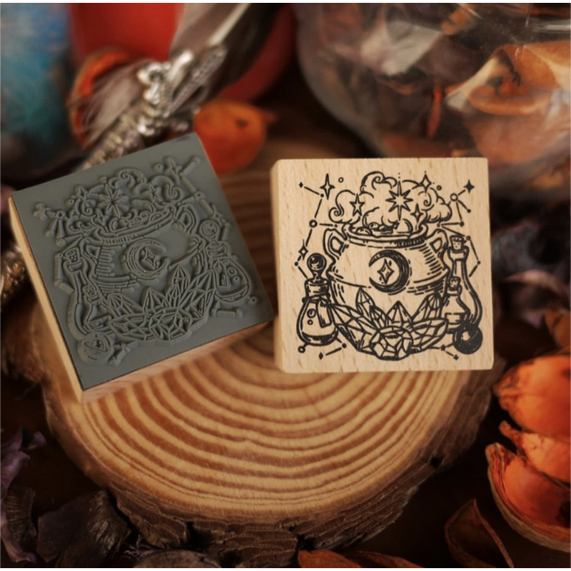 Dominant Industry Ink Dominant Industry Wood Stamp Conjurer's Recipes
