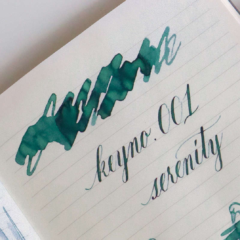 Keyno Stay.tionery Keyno Stay.tionery Key No. 001 Serenity Ink Bottle 25 ml