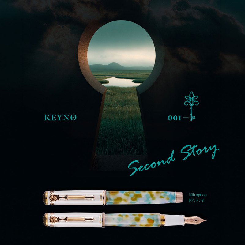 Keyno Stay.tionery Keyno Stay.tionery Penna Stilografica Key No. 001 Serenity