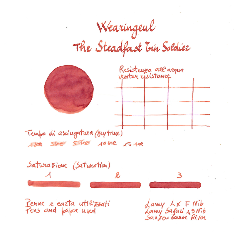 Wearingeul Wearingeul The Steadfast Tin Soldier Ink Bottle 30 ml