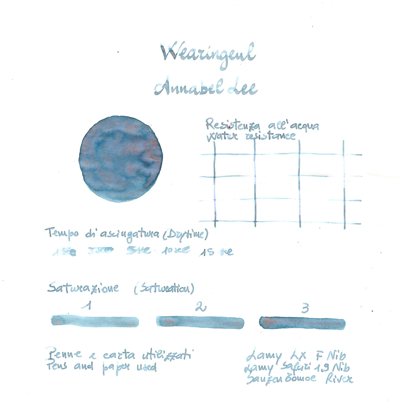 Wearingeul Wearingeul Annabel Lee Ink Bottle 30 ml