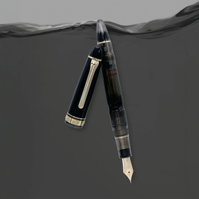 Sailor Sailor 1911 Realo 18k Penna Stilografica Clear Black
