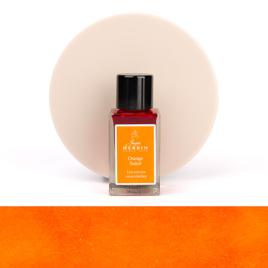 Jacques Herbin Orange Soleil Ink Bottle 15 ml