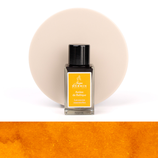 Jacques Herbin Ambre de Baltique Ink Bottle 15 ml