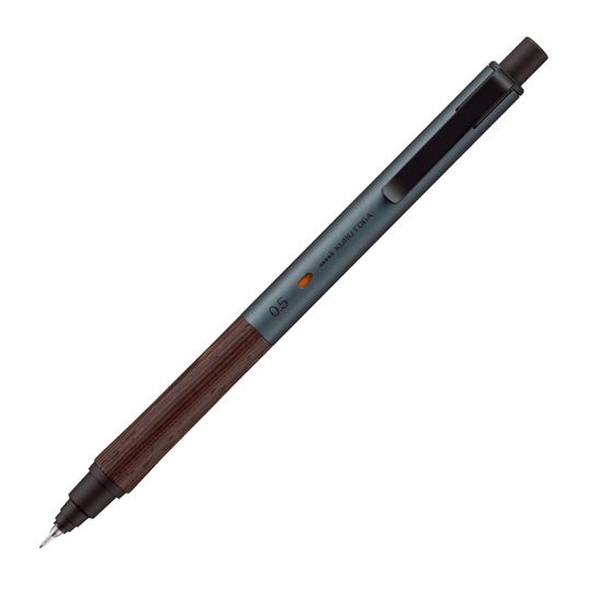 Uni Kuru Toga Wood Portamine 0.5 mm Steel Gray