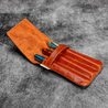 Galen Leather Galen Leather x Nock Co. Lookout Portapenne Deep Cognac