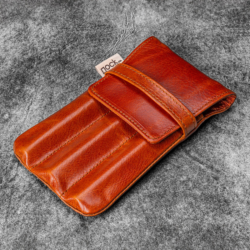 Galen Leather Galen Leather x Nock Co. Lookout Portapenne Deep Cognac